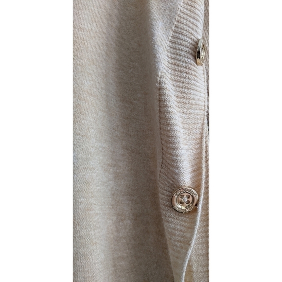 Lilly Pulitzer Ramona Fringe Sweater in Heathered Tan XS - Picture 4 of 8